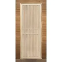 Дверь для бани деревянная