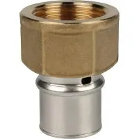 STOUT SFP-0002-001216 Переходник с внутренней резьбой для металлопластиковых труб прессовой