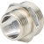 фото STOUT SFT-0004-003814 Ниппель НН переходной никелированный