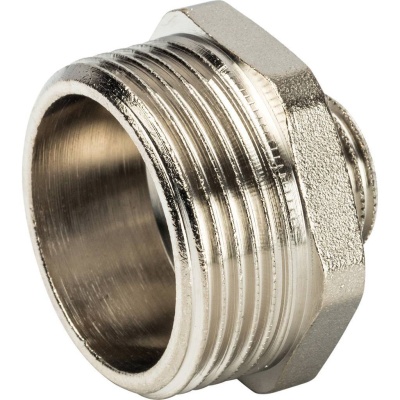 фото STOUT SFT-0004-003814 Ниппель НН переходной никелированный