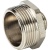 фото STOUT SFT-0004-003814 Ниппель НН переходной никелированный