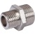 фото STOUT SFT-0004-003814 Ниппель НН переходной никелированный