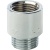 фото STOUT  SFT-0002-001210 Удлинитель хромированный внутренняя/наружная резьба