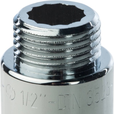 фото STOUT  SFT-0002-001210 Удлинитель хромированный внутренняя/наружная резьба