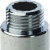 фото STOUT  SFT-0002-001210 Удлинитель хромированный внутренняя/наружная резьба