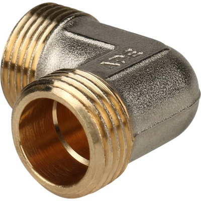 фото STOUT SFS-0006-001216 Угольник-переходник с наружной резьбой для металлопластиковых труб винтовой