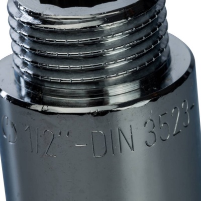 фото STOUT  SFT-0002-001210 Удлинитель хромированный внутренняя/наружная резьба