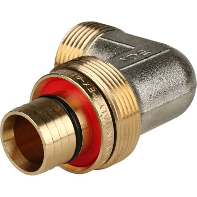 фото STOUT SFS-0006-001216 Угольник-переходник с наружной резьбой для металлопластиковых труб винтовой