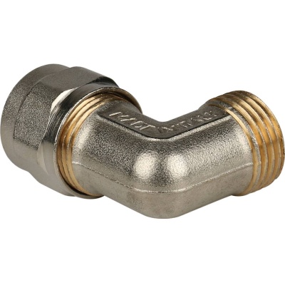 фото STOUT SFS-0006-001216 Угольник-переходник с наружной резьбой для металлопластиковых труб винтовой