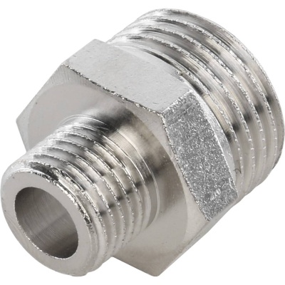 фото STOUT SFT-0004-003814 Ниппель НН переходной никелированный