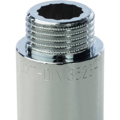 фото STOUT  SFT-0002-001210 Удлинитель хромированный внутренняя/наружная резьба