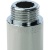 фото STOUT  SFT-0002-001210 Удлинитель хромированный внутренняя/наружная резьба