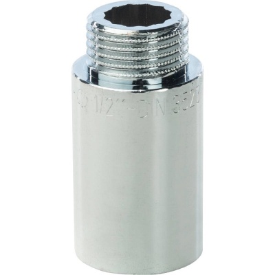фото STOUT  SFT-0002-001210 Удлинитель хромированный внутренняя/наружная резьба